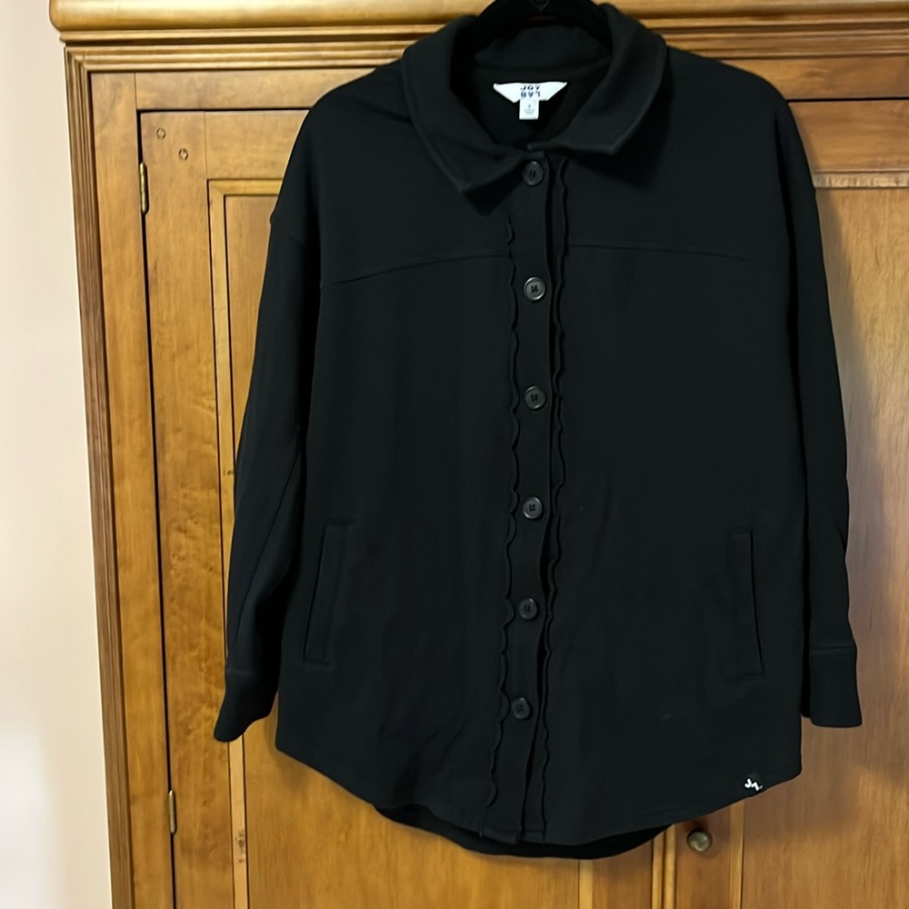 Joy Lab Shirt . Long button up with pockets. Great length
